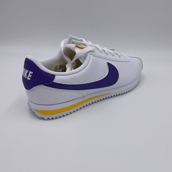 Nike Cortez White / Purple Women's Shoes - Picture 7 of 8